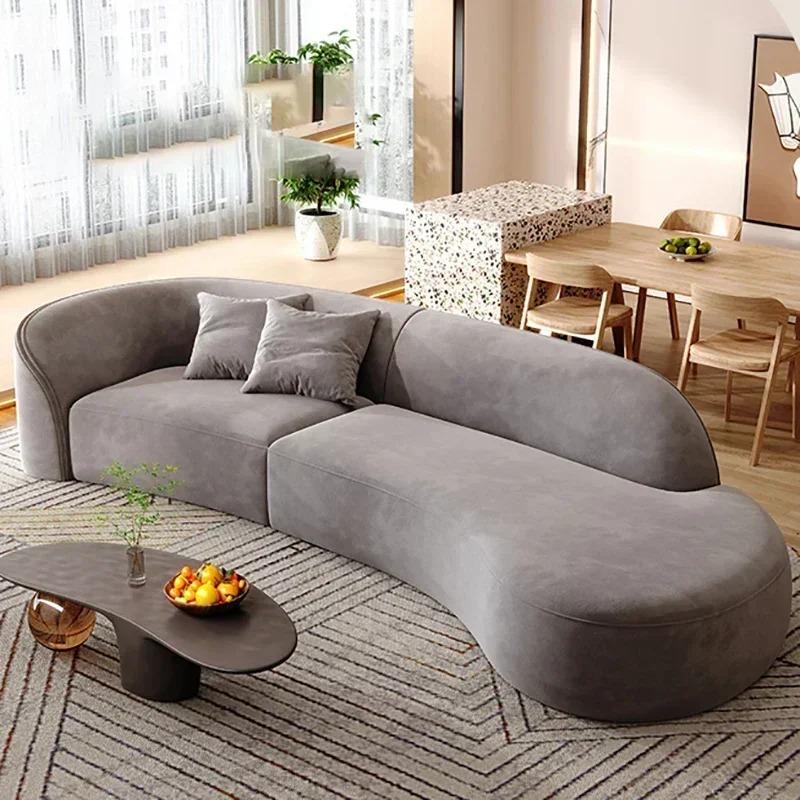 Drenie™ Luxury Velvet Puff Sofa | Living Room Single Couch