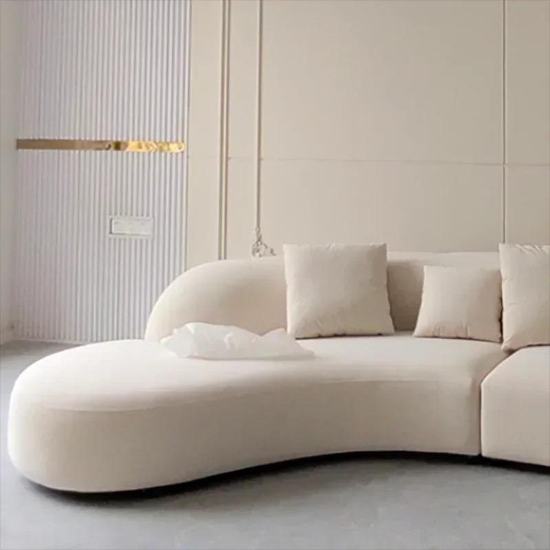 Drenie™ Luxury Velvet Puff Sofa | Living Room Single Couch